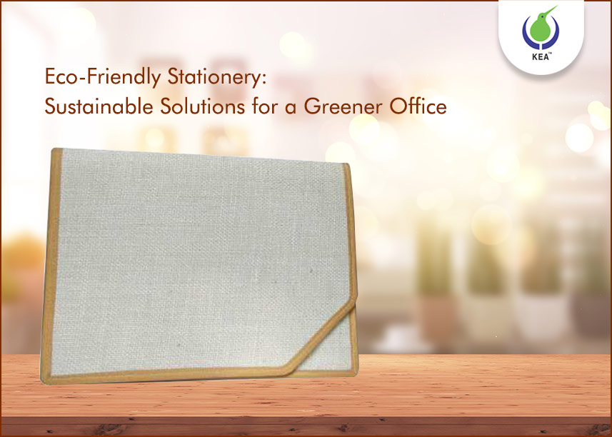 Eco friendly staionery -jute file